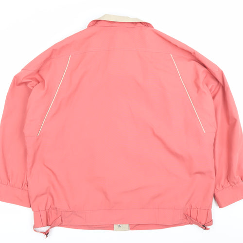Fenwick Womens Pink Size 18 Casual Mid-Length Jacket