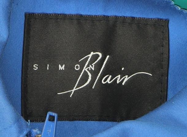 Simon Blair Women’s Blue XL Vintage Lightweight Button Jacket