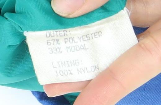 Simon Blair Women’s Blue XL Vintage Lightweight Button Jacket