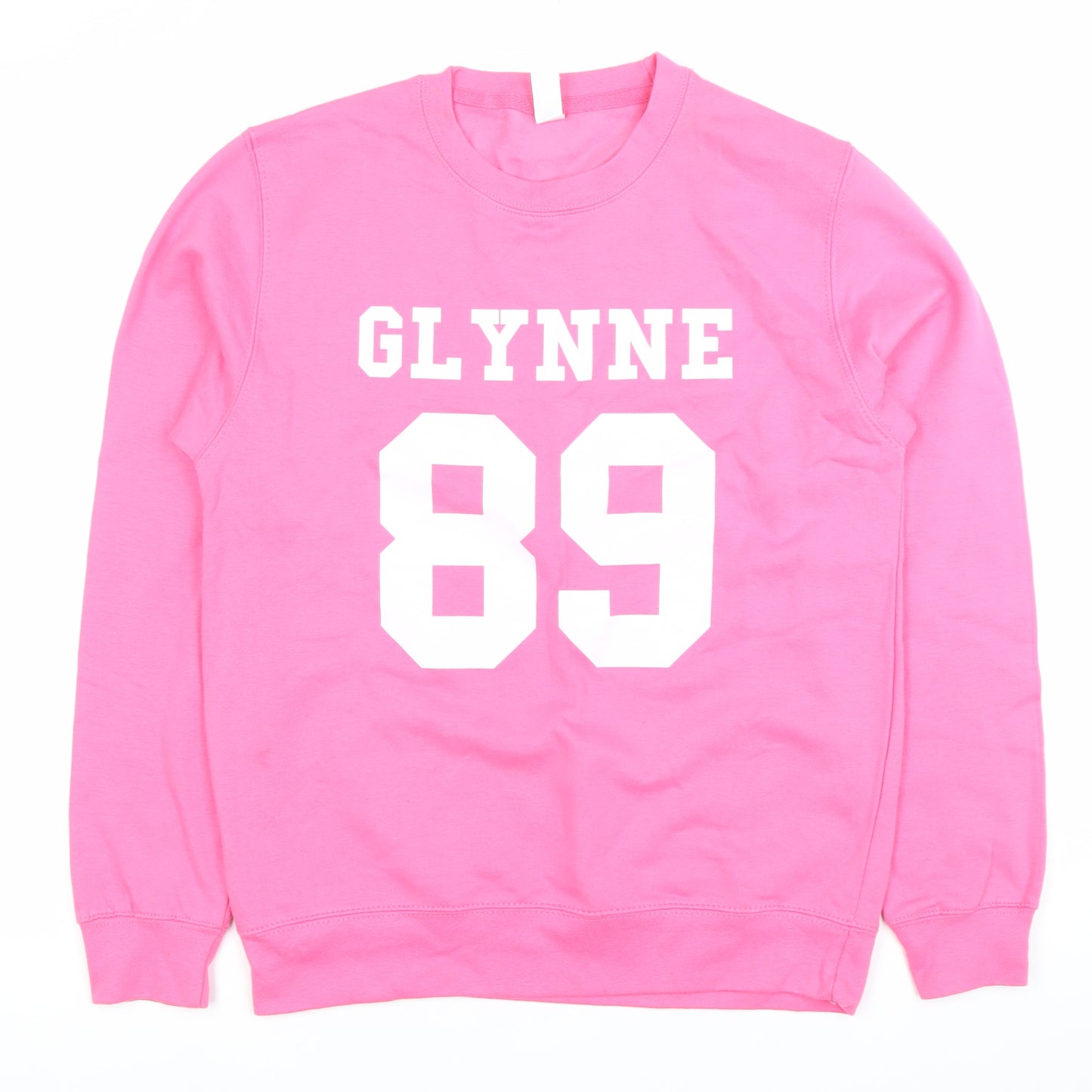 JustHoods Womens Pink Pullover Sweatshirt S Sports Graphic 89