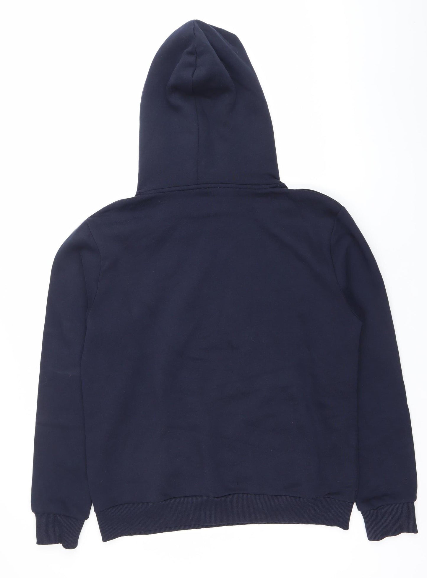 Disney Men’s Blue Graphic Pullover Hoodie Size M Cotton Blend