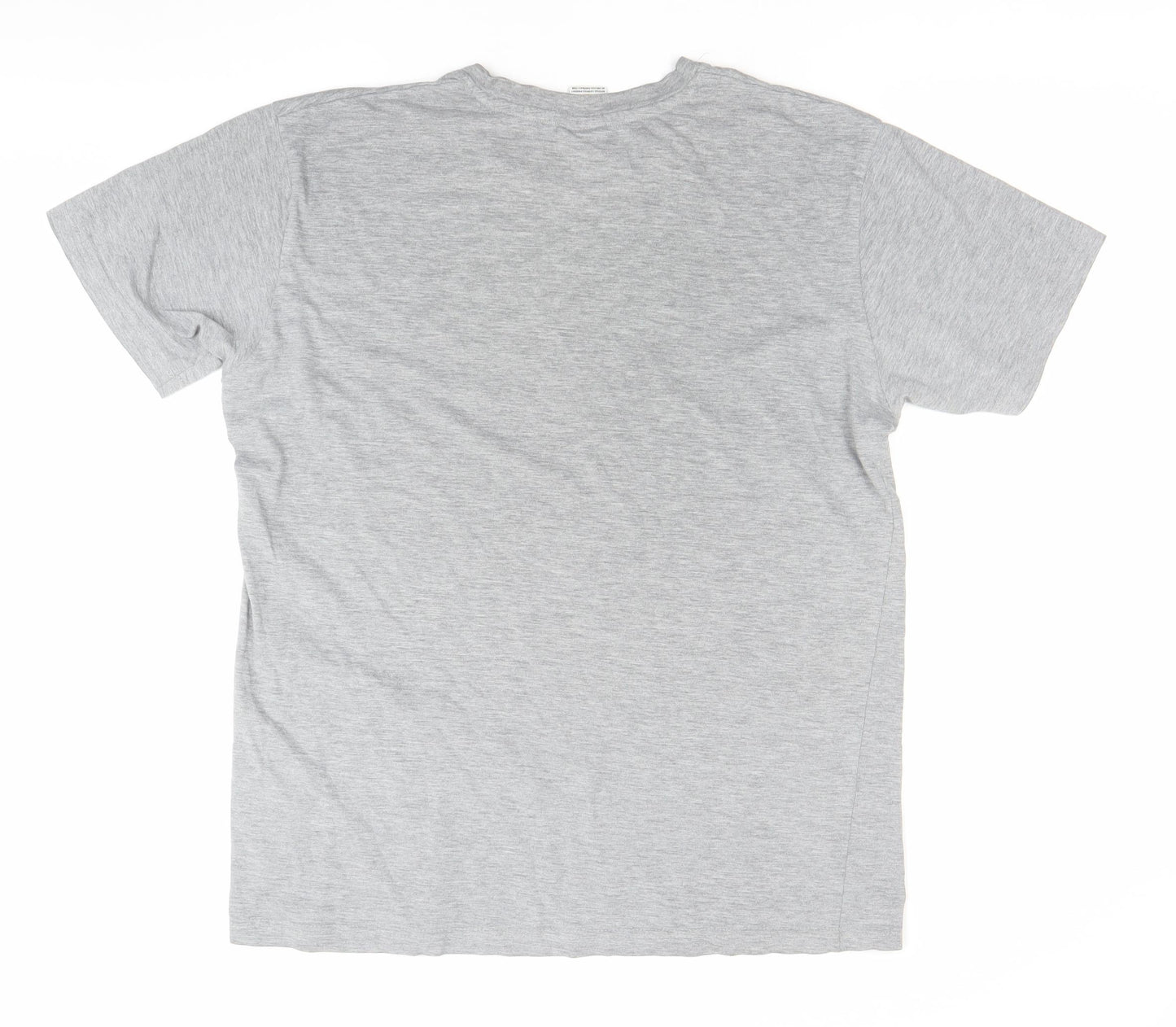 Chelsea FC Men’s Grey L Short Sleeve Sports T-Shirt Cotton Blend