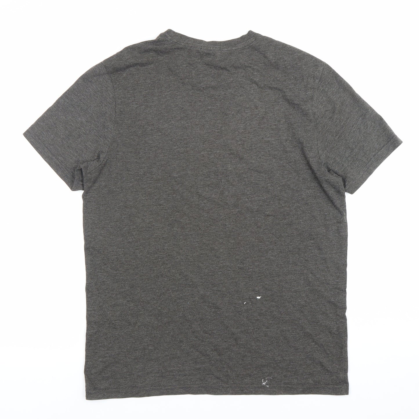 Lyle & Scott Mens Grey Sportswear Logo T-Shirt Size S