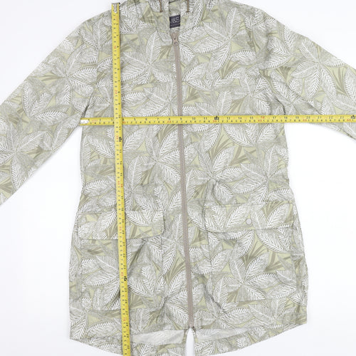 Marks and Spencer Womens Multicoloured Small Rain Jacket Hooded