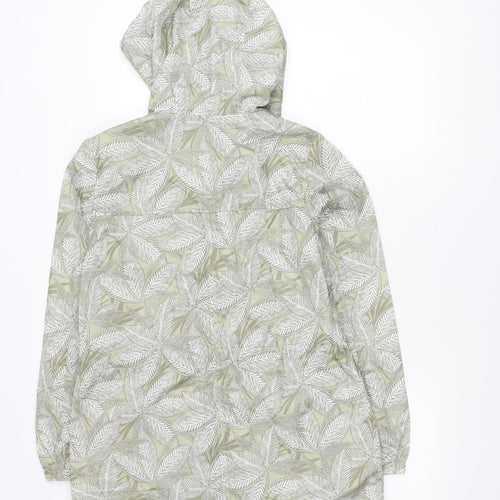 Marks and Spencer Womens Multicoloured Small Rain Jacket Hooded