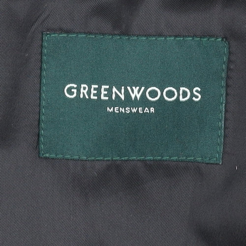 Greenwoods Mens Grey 44 Blazer Jacket Regular Fit Formal