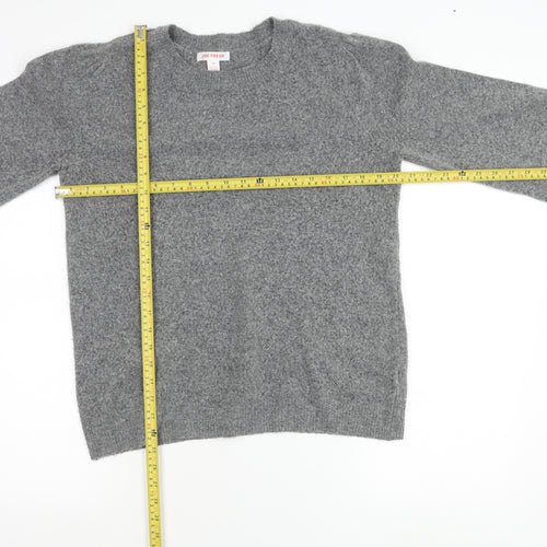 Joe Fresh Women’s Grey Pullover Jumper Size L Crew Neck Knitwear