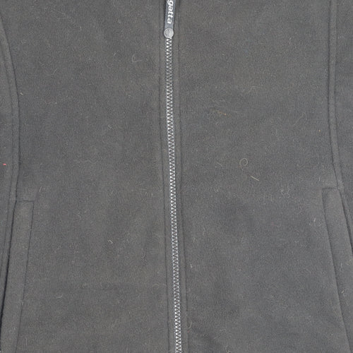 Regatta Unisex Black Fleece Waistcoat Gilet Size 46 Full Zip Pockets