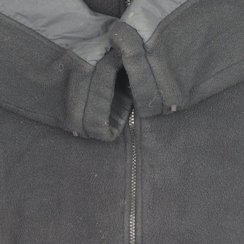 Sprayway Boys Black Full Zip Fleece Jacket Age 12-13 Years Outdoor Coat