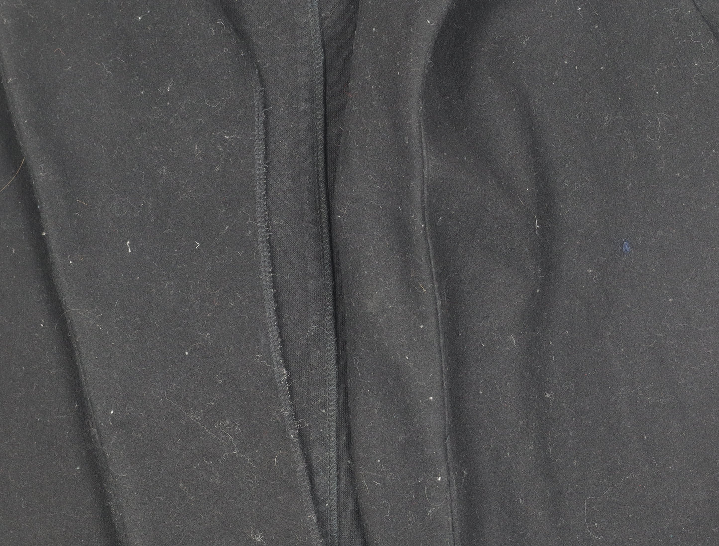 Zara Women Black Coatigan Size S Mid-Length Knit Jacket