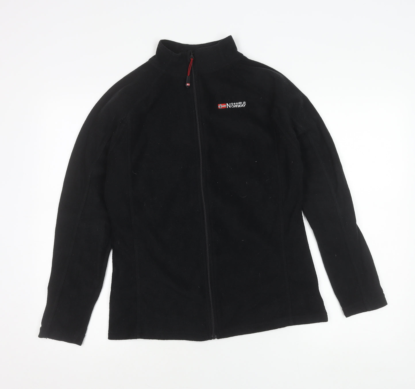 Geo Norway Women’s Black Fleece Full Zip Jacket UK 12