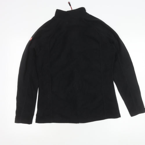 Geo Norway Women’s Black Fleece Full Zip Jacket UK 12