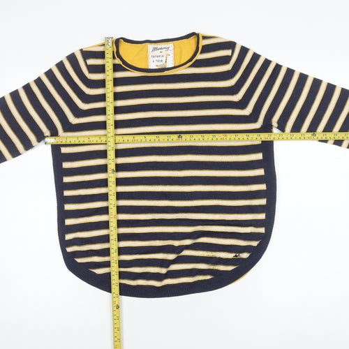 Mantaray Women's Multicoloured Stripe Pullover Jumper Size 12