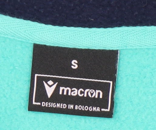 Macron Men’s Green Pullover Hoodie S Stoke City Football Sweatshirt