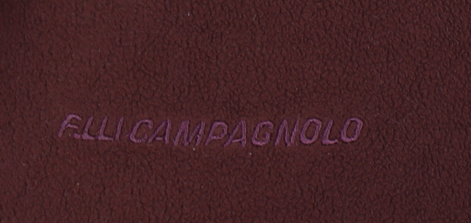 F.lli Campagnolo Women's Red XS Pullover Fleece Sweatshirt 1/4 Zip