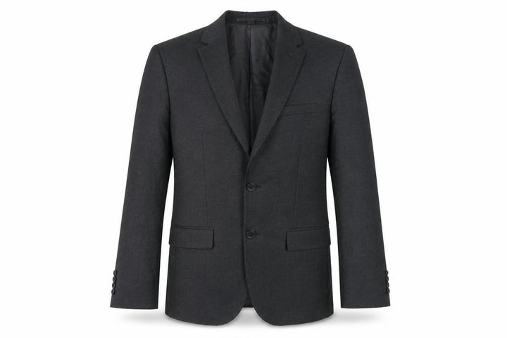 Front view of Marks & Spencer Men's Black Blazer 38 Chest Regular M Single-Breasted