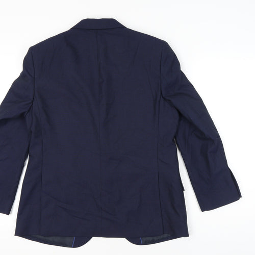 Marks and Spencer Men’s Blue Blazer Jacket 42 Chest XL Short