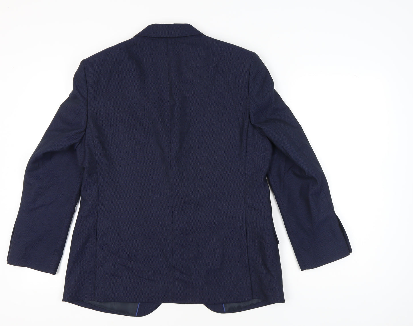 Marks and Spencer Men’s Blue Blazer Jacket 42 Chest XL Short