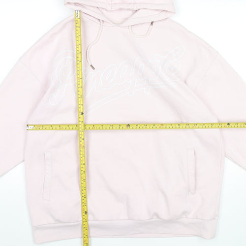 Pineapple Dance Studios Womens Pink Pullover Hoodie Size M 12/14
