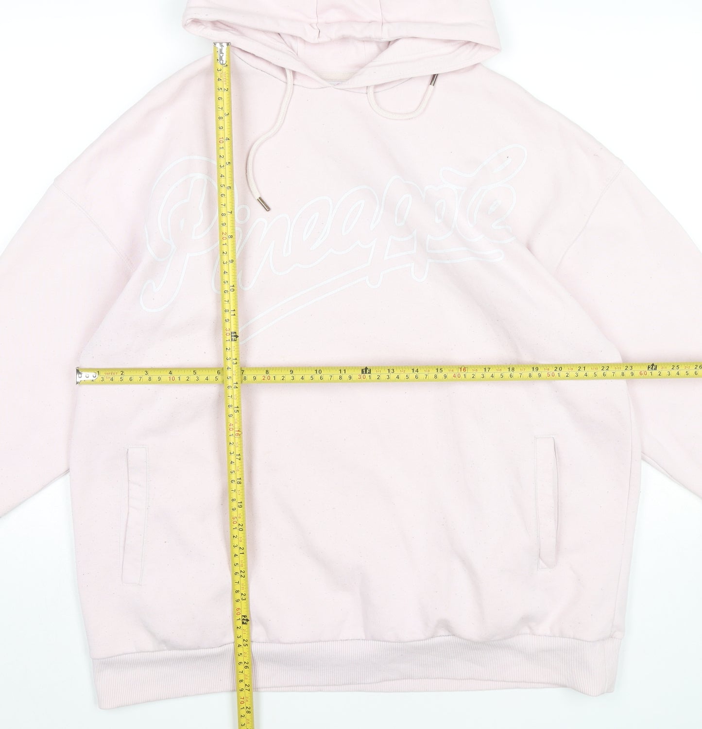 Pineapple Dance Studios Womens Pink Pullover Hoodie Size M 12/14