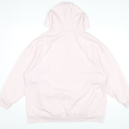 Pineapple Dance Studios Womens Pink Pullover Hoodie Size M 12/14