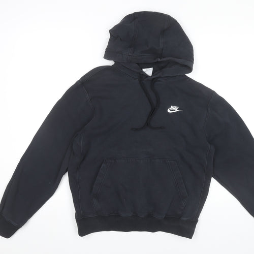 Nike Womens Black Pullover Hoodie S Regular Fit Sportswear
