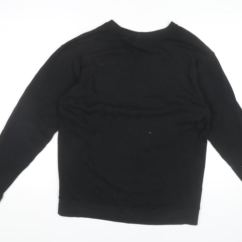 Victoria's Secret PINK Womens Black Pullover Sweatshirt Size S