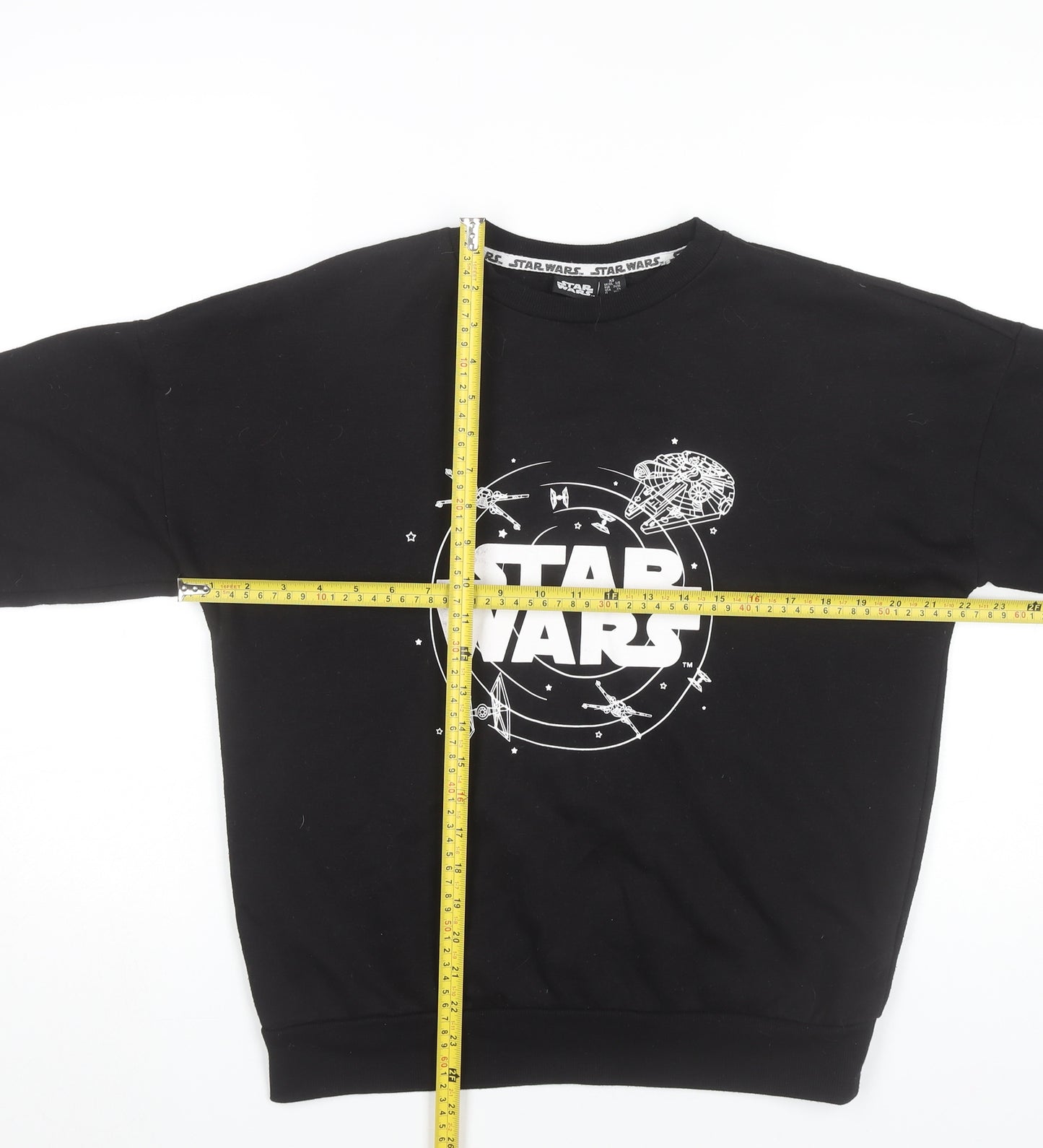 Star Wars Women’s Black XS Pullover Sweatshirt Graphic Logo