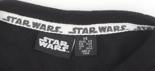 Star Wars Women’s Black XS Pullover Sweatshirt Graphic Logo