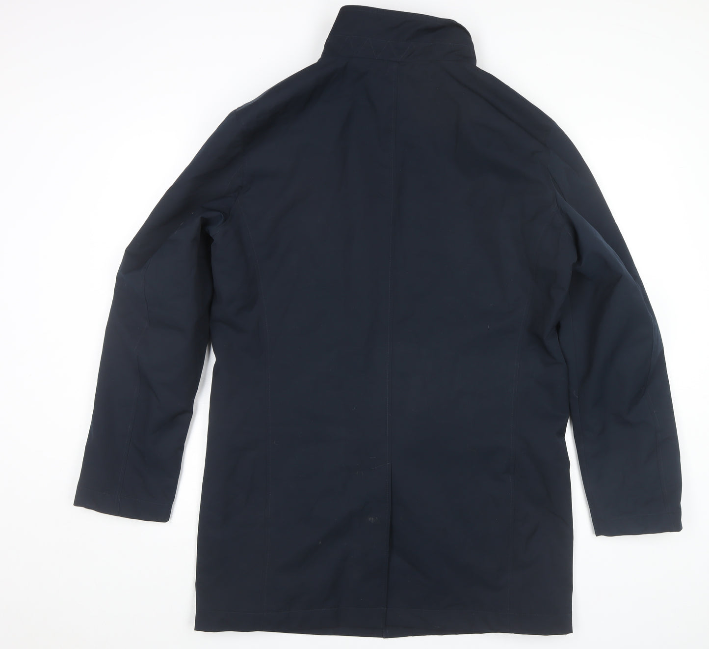 Marks and Spencer Men’s Blue Polyester Overcoat M Regular