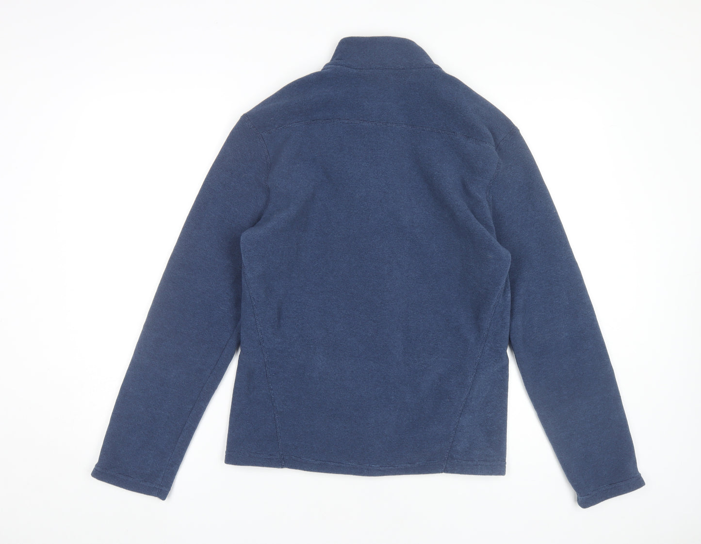 Decathlon Men’s Blue Hiking Fleece Jacket Size S Full Zip Outdoor