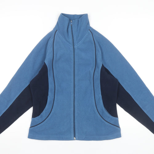 Harry Hall Men's Blue Fleece Full Zip Jacket M Outdoor Casual