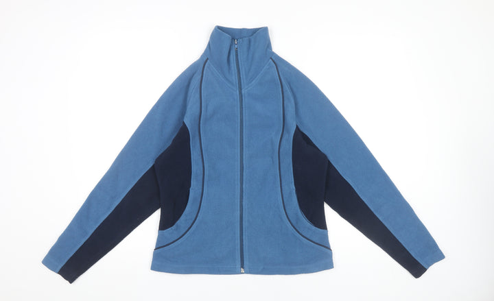 Harry Hall Men's Blue Fleece Full Zip Jacket M Outdoor Casual