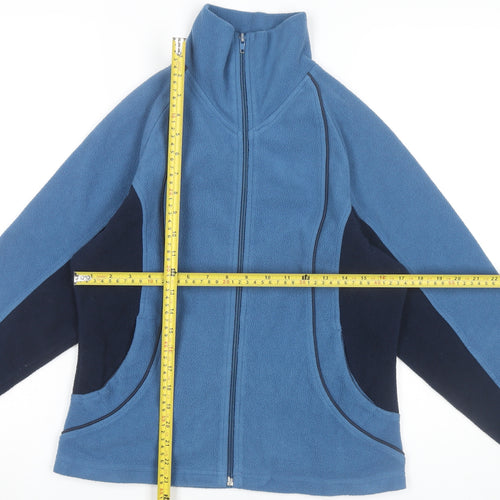 Harry Hall Men's Blue Fleece Full Zip Jacket M Outdoor Casual