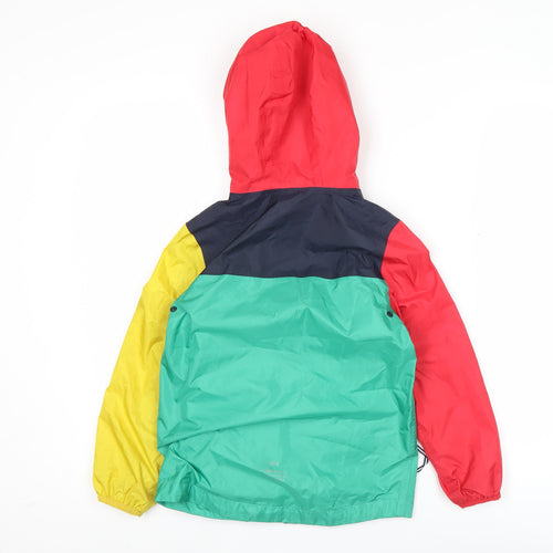 Joules Boys Multicoloured 7 Years Rain Coat Waterproof Hooded Jacket