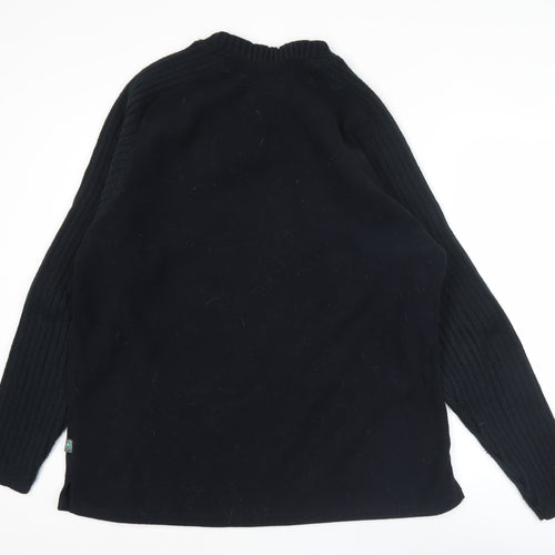 Le Shark Mens Black XL V-Neck Pullover Sweatshirt Long Sleeve