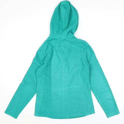 Marks and Spencer Women’s Green Size 8 Full Zip Fleece Hoodie