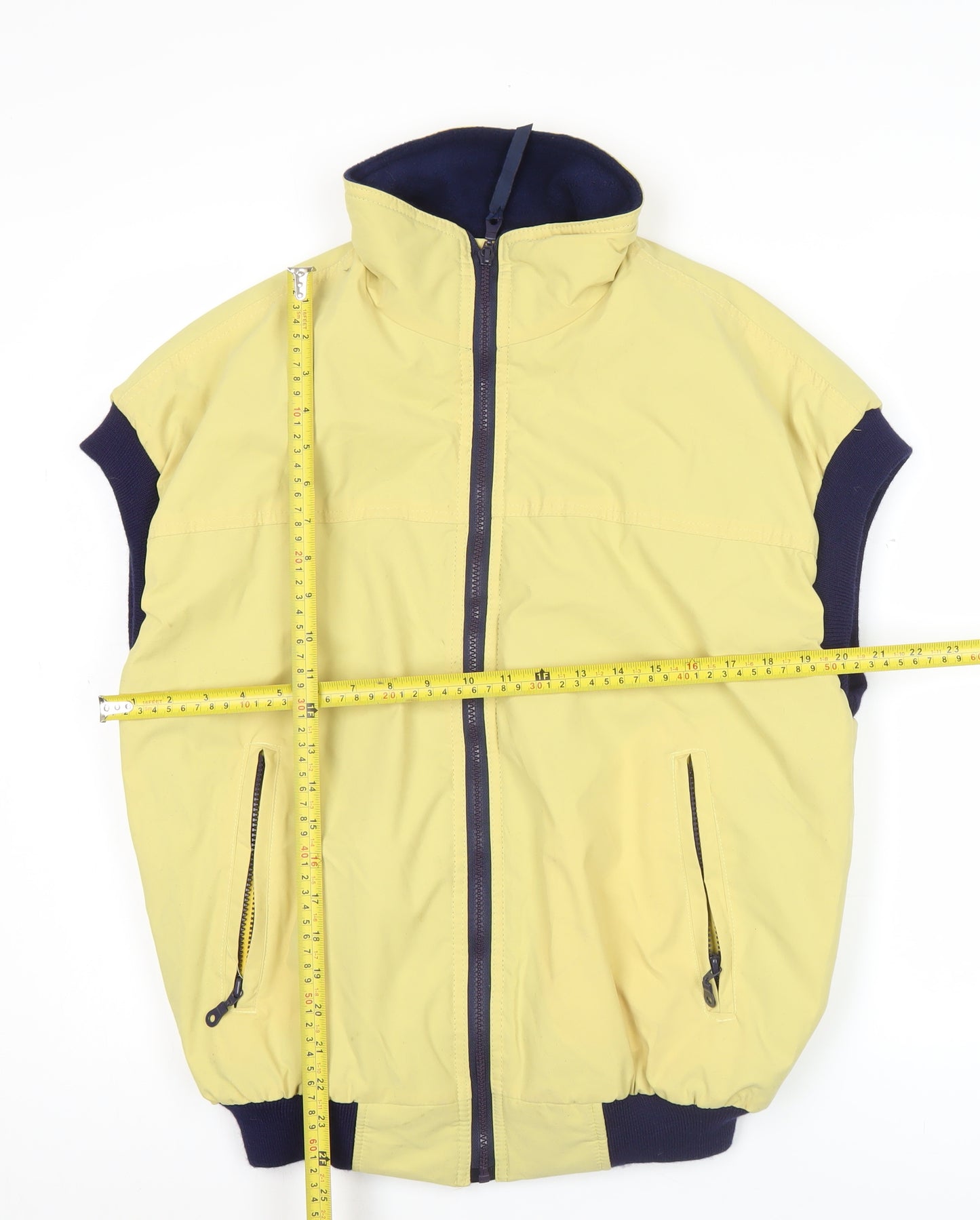 Bronte Men's Yellow Polyester Waistcoat Bodywarmer M Outdoor