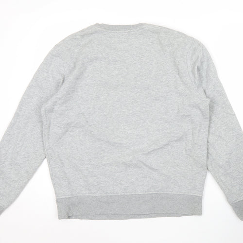 GAP Men’s Grey Sweatshirt Pullover S Regular Fit Fleece Casual