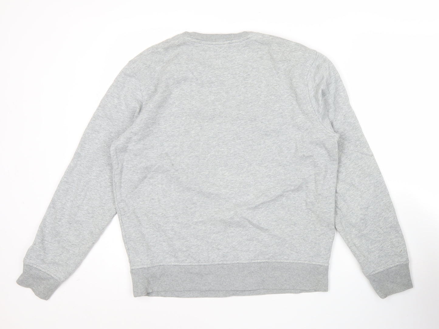 GAP Men’s Grey Sweatshirt Pullover S Regular Fit Fleece Casual