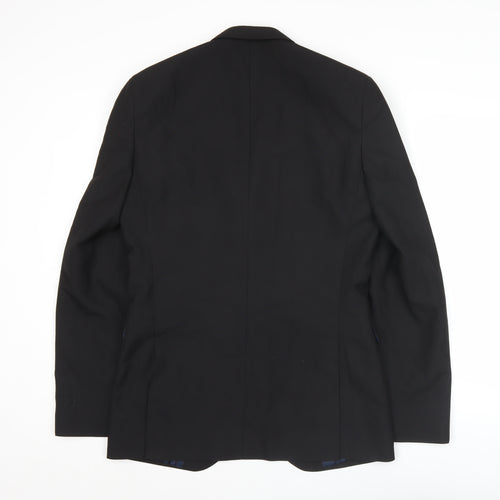 Next Men's Black 38L Regular Fit Suit Jacket Formal