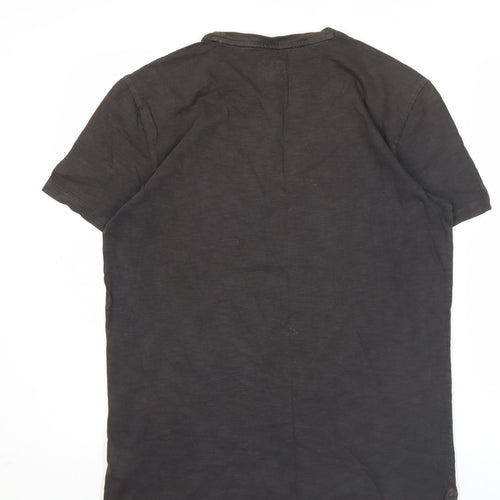 Ink Inc Men’s Black Graphic Print Sports T-Shirt Size S Cotton