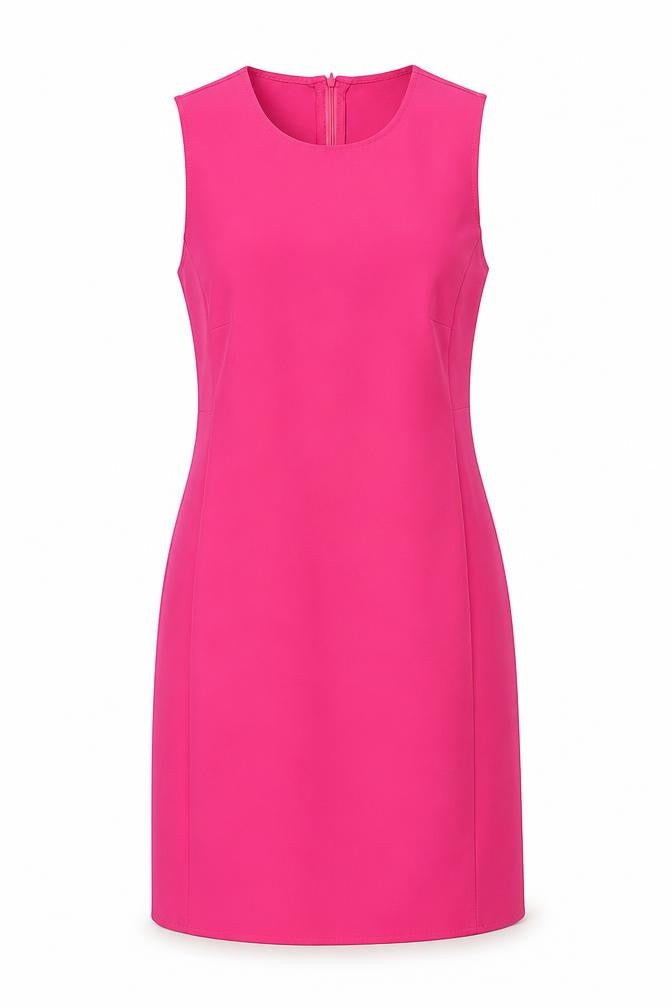 Stradivarius Women’s Pink Sleeveless Sheath Dress Size S