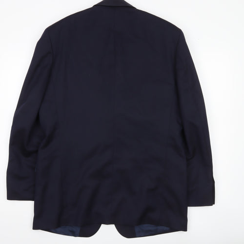 James Barry Men’s Blue Wool Blazer Jacket 40R Short Classic