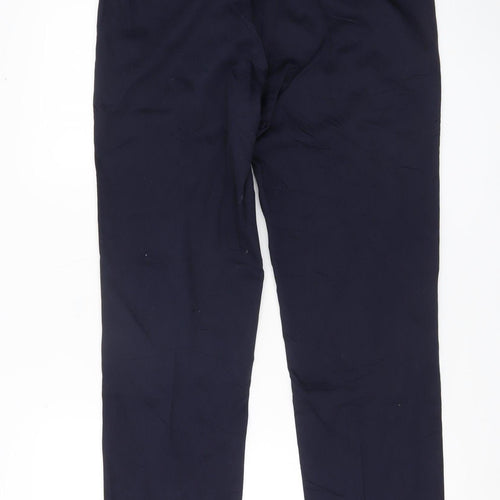 Marks and Spencer Men’s Blue Slim Fit Dress Pants 32W 31L