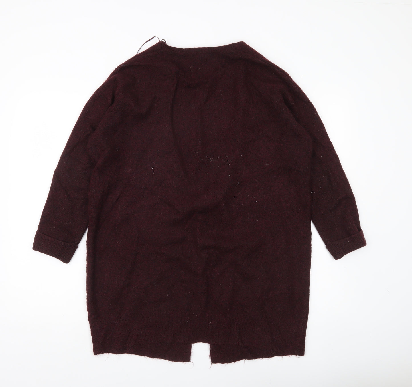 Topshop Women’s Purple Cardigan UK 8 Long Sleeve Knit Jumper