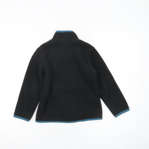 Wild Free Boys Black Fleece Jacket 6-7 Years Full Zip Casual Coat