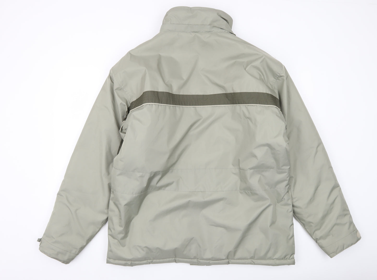 BHS Men’s Grey Medium 38-40" Parka Jacket Polyester Winter Coat