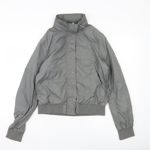 Sevenhill Women’s Grey Bomber Jacket XL Polyester Casual