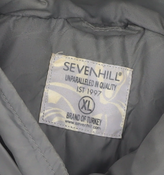 Sevenhill Women’s Grey Bomber Jacket XL Polyester Casual